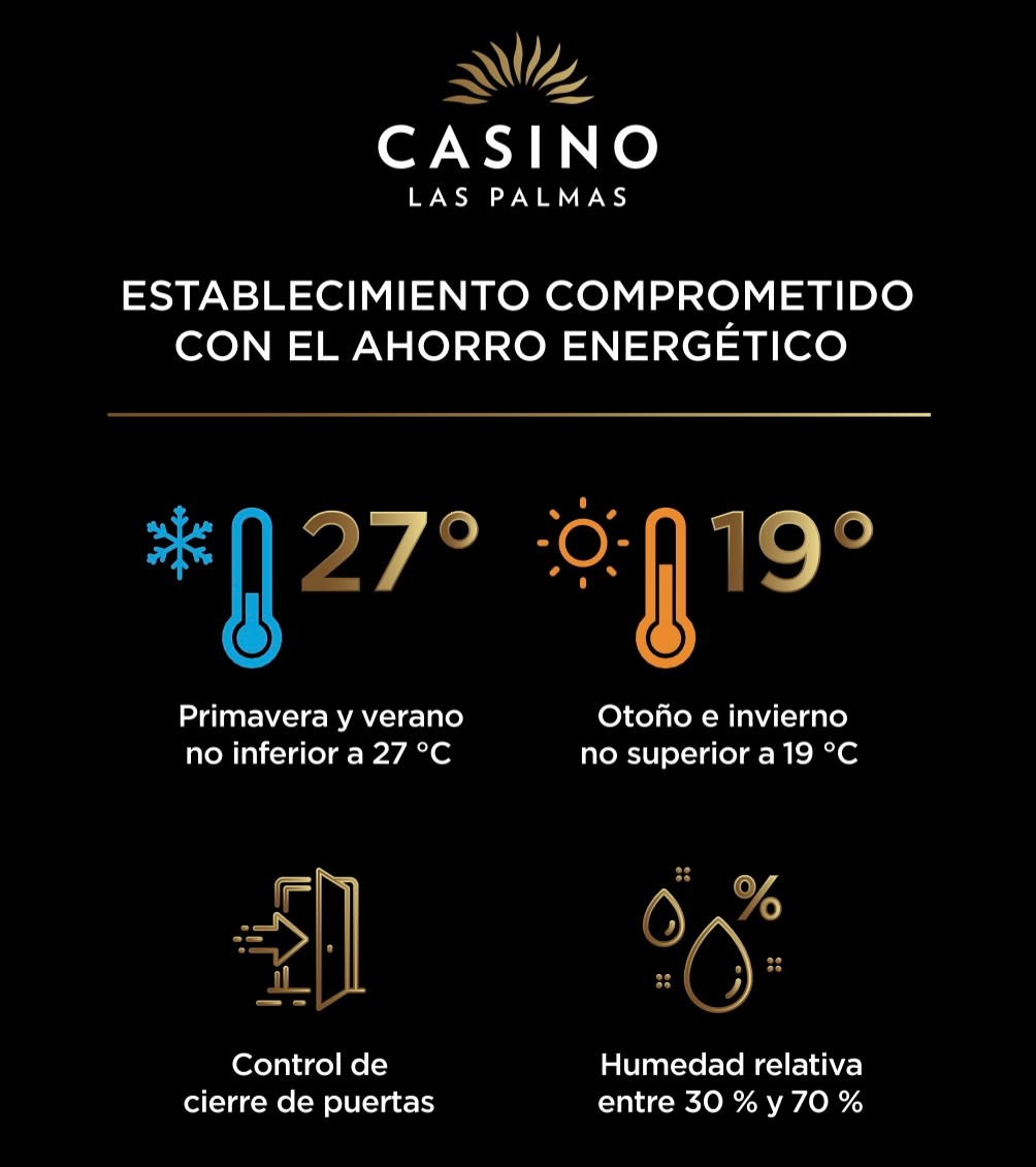 Casino Las Palmas comprometido con el ahorro energético