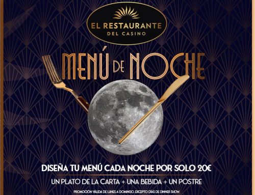 Llega el Menú de Noche a Restaurante Casino Las Palmas